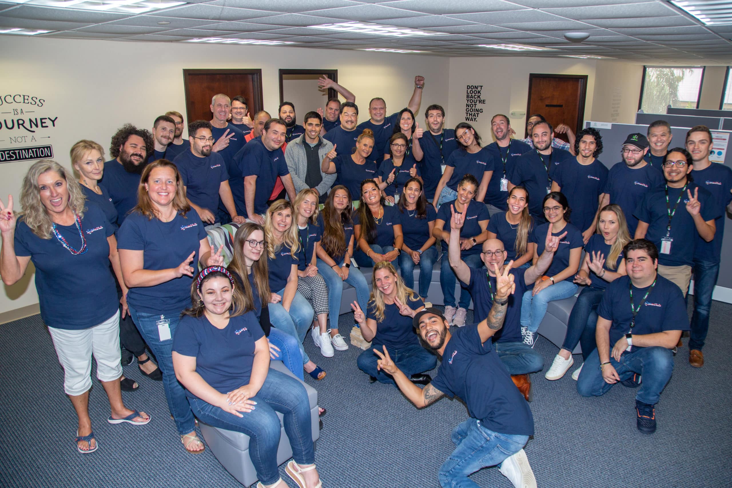 A Group Photo of PlanHub Workers